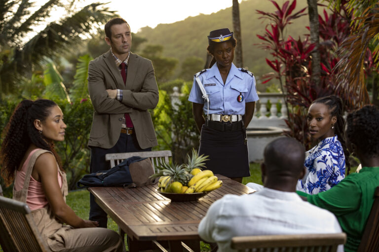 Victoria found her 'second lump' when she was filming Death in Paradise