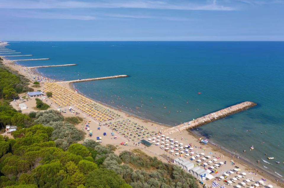 One holiday park in Italy has its very own private beach