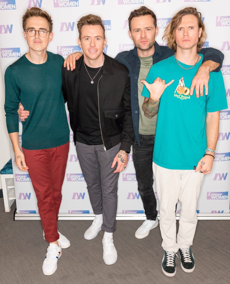 He has revealed ITV had to silence his McFly bandmates