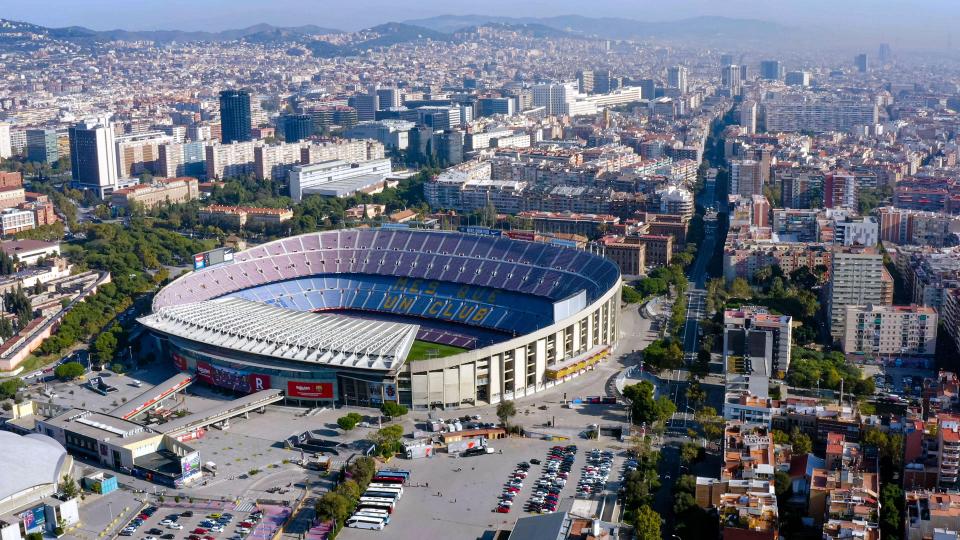 The stadium looks nothing like how it used to before renovation work began