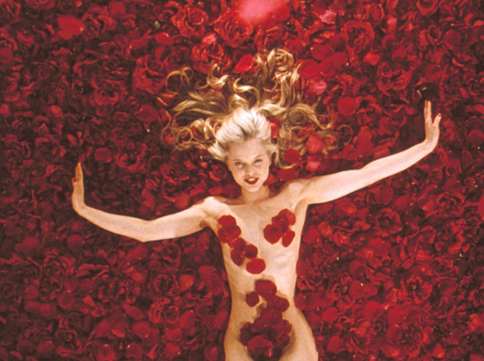 An iconic scene from the 1999 Oscar winner, American Beauty