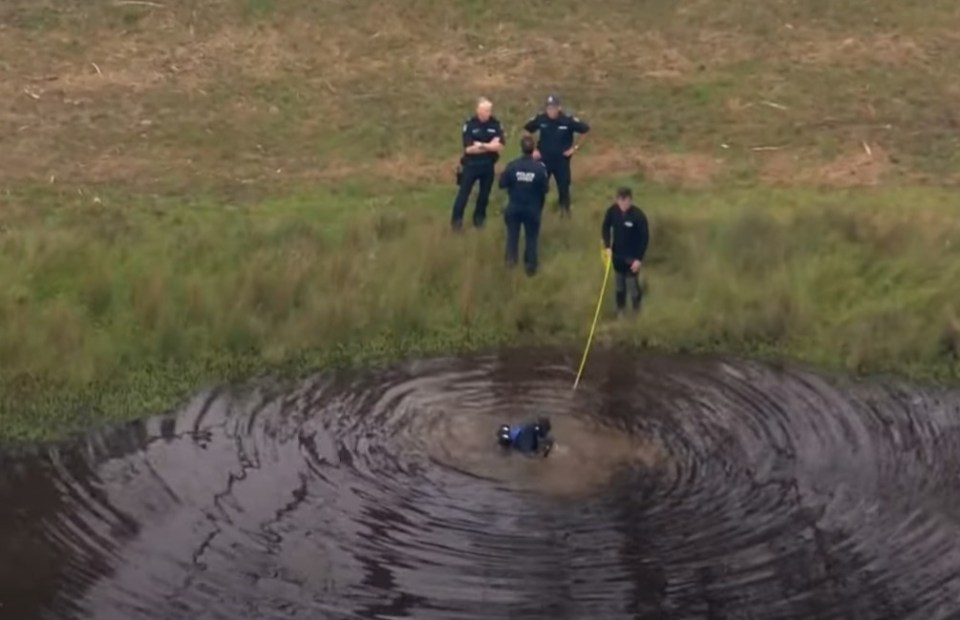 Police fear the bodies may have been submerged in water