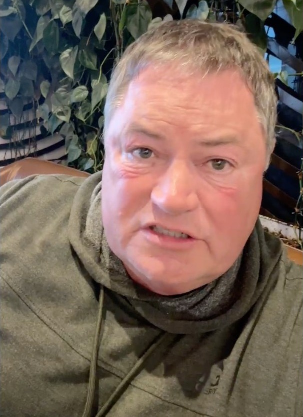 Mike Brewer is fuming after 'foul' images were posted to his Facebook account