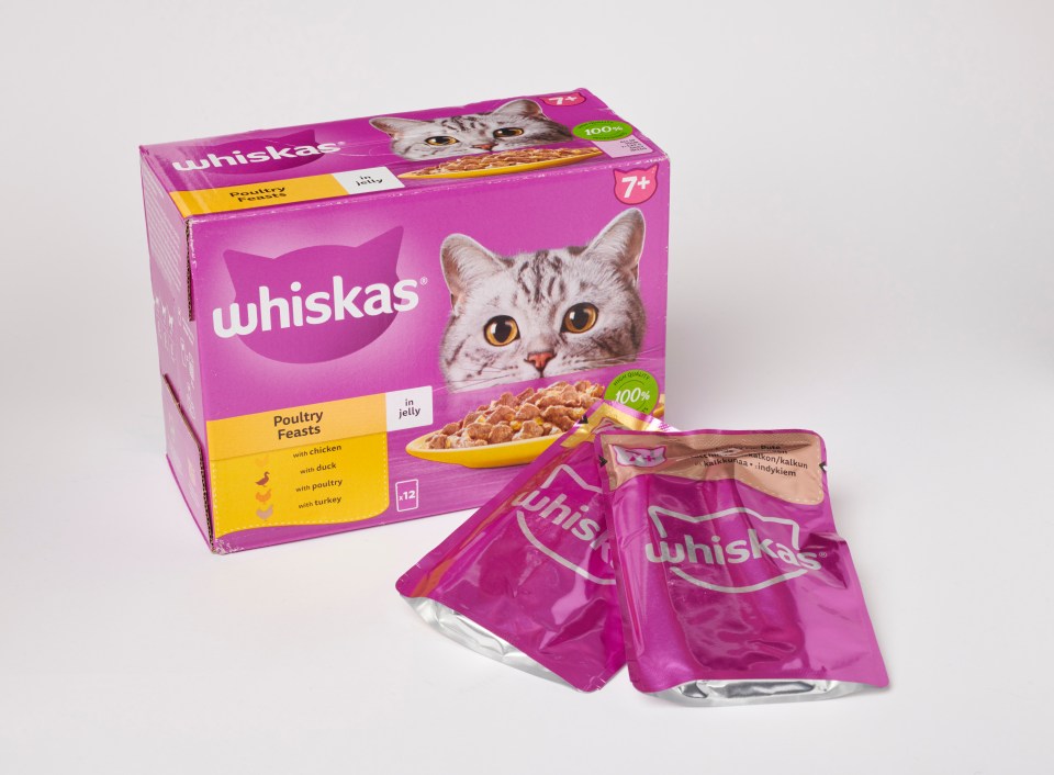 Whiskas pouches from Waitrose are the most expensive of all the supermarket options