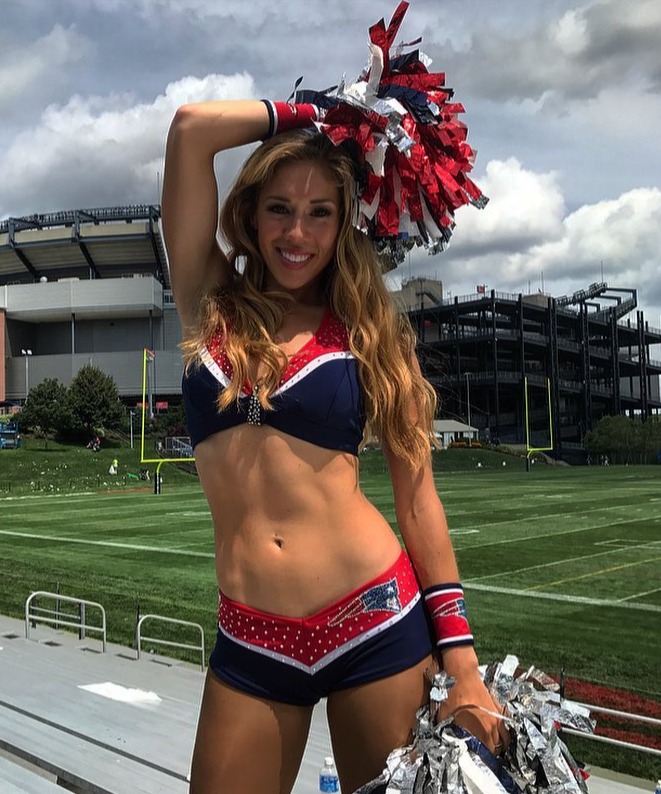 Ashley Turner was once a cheerleader for the New England Patriots