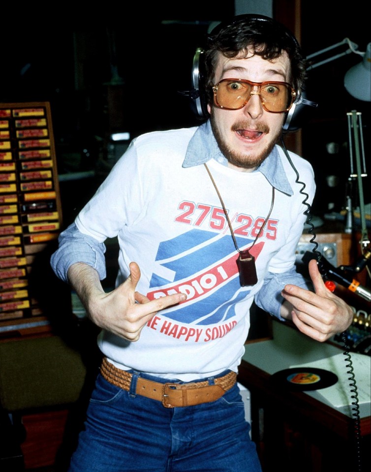 Wright, pictured in 1980, had been on air for decades