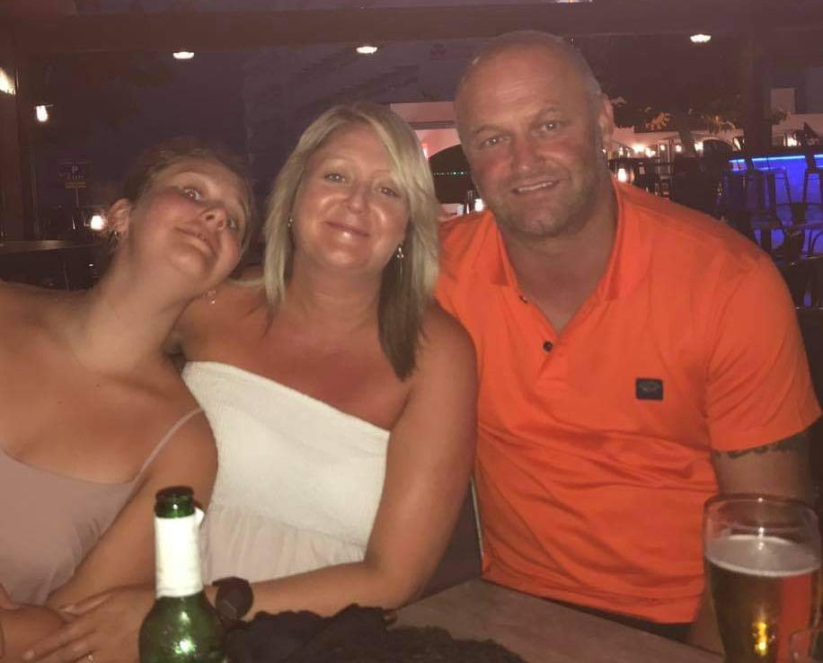 Helen Dutton (pictured with her partner Darren Rosheski and daughter Lilli-Mai) died from bowel cancer after doctors dismissed her symptoms as IBS