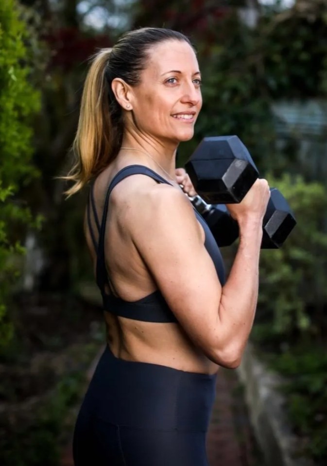 Kate Rowe-Ham’s perimenopause symptoms prompted her new love for weight lifting