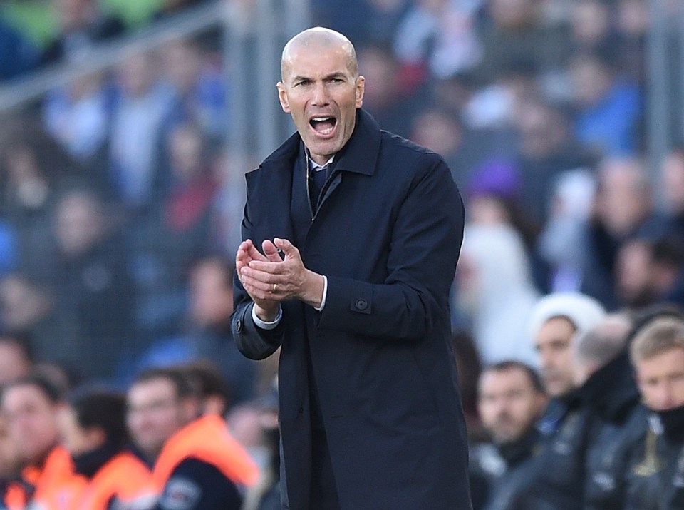 Zinedine Zidane is being eyed for a return to management