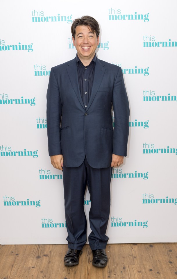 Editorial use only..Mandatory Credit: Photo by Ken McKay/ITV/REX/Shutterstock (7471887cc)..Michael McIntyre..'This Morning' TV show, London, UK - 24 Nov 2016..He's back with a second series of his Saturday night 'Big Show' with celebrities cringing as their phone is taken hostage for 'Send to All' to the shocked member of the public who becomes an 'Unexpected Star' - Michael McIntyre joins us on the sofa as he tells us what we can all expect from this weekends episode