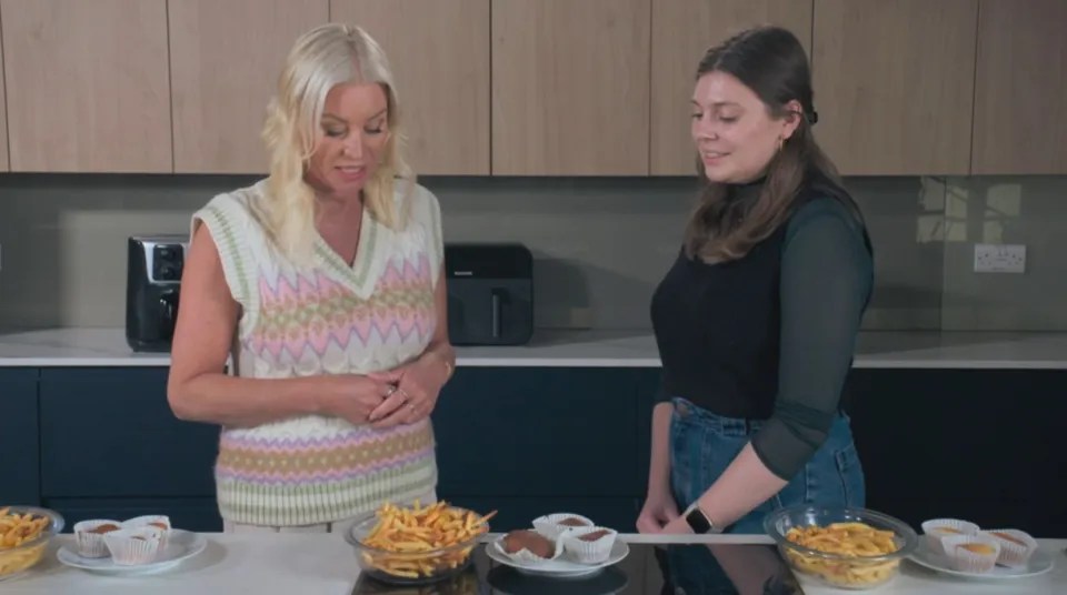 Denise Van Outen tested out a range of different air fryers in the documentary, Air Fryers: Are They Worth It? which aired last year