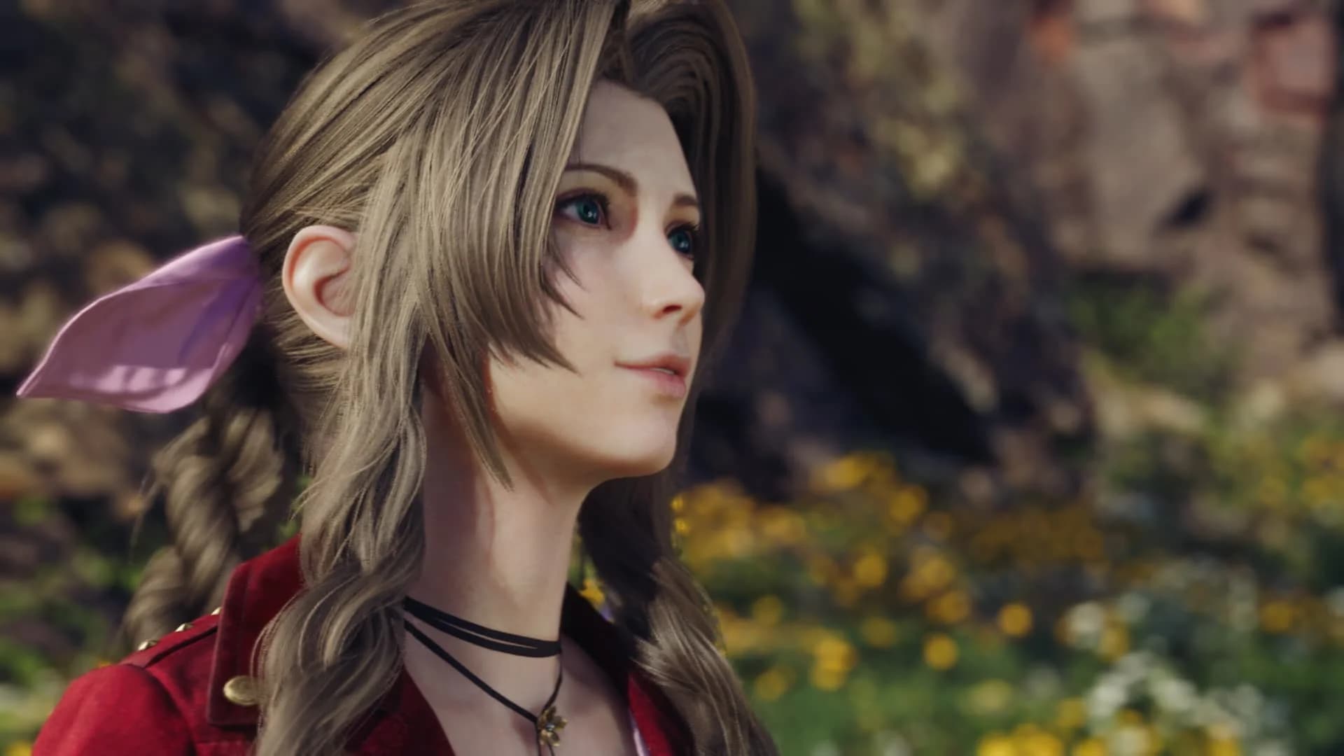 Aerith in Final Fantasy 7 Rebirth