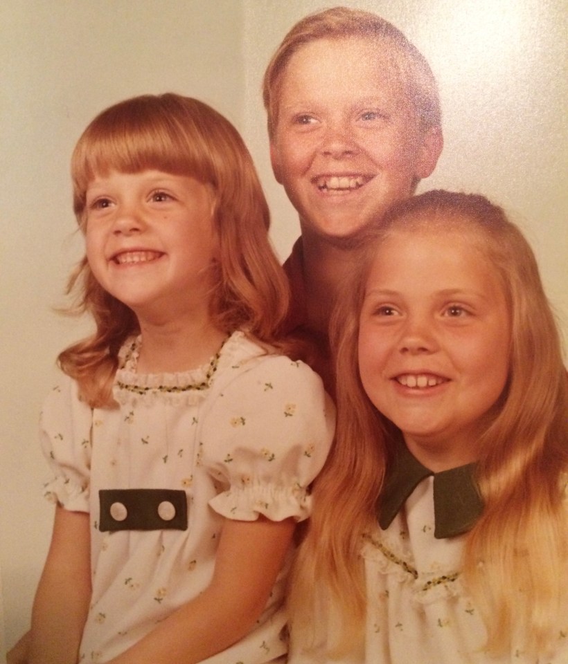 The last image taken of Vennie Kocsis (left) and her siblings before they joined the Move