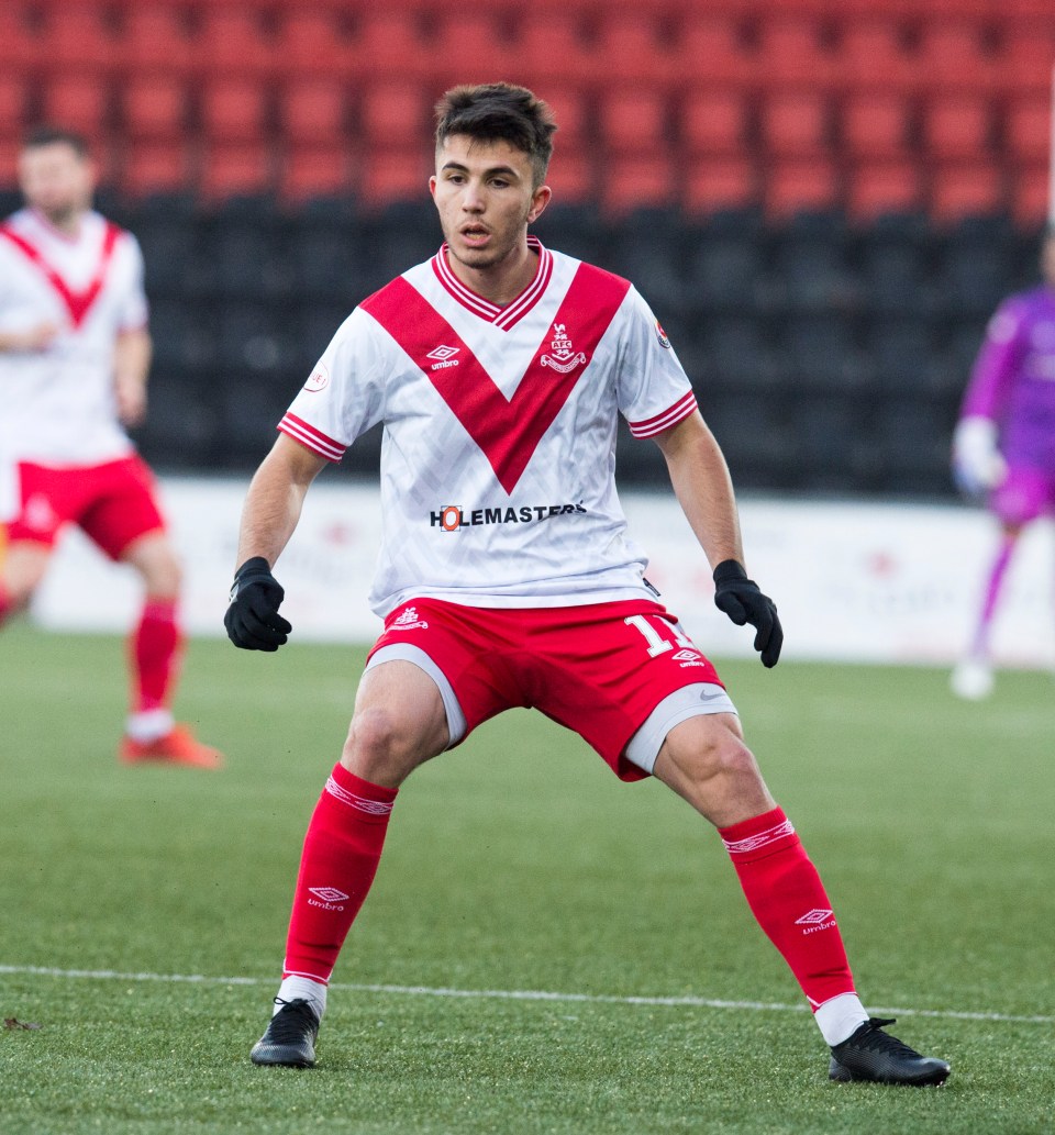 He spent the 2020-21 season with Airdrieonians