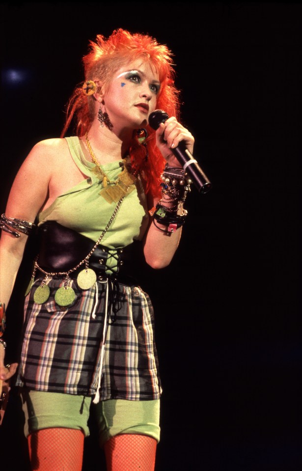 Cyndi had smash its in the 80s