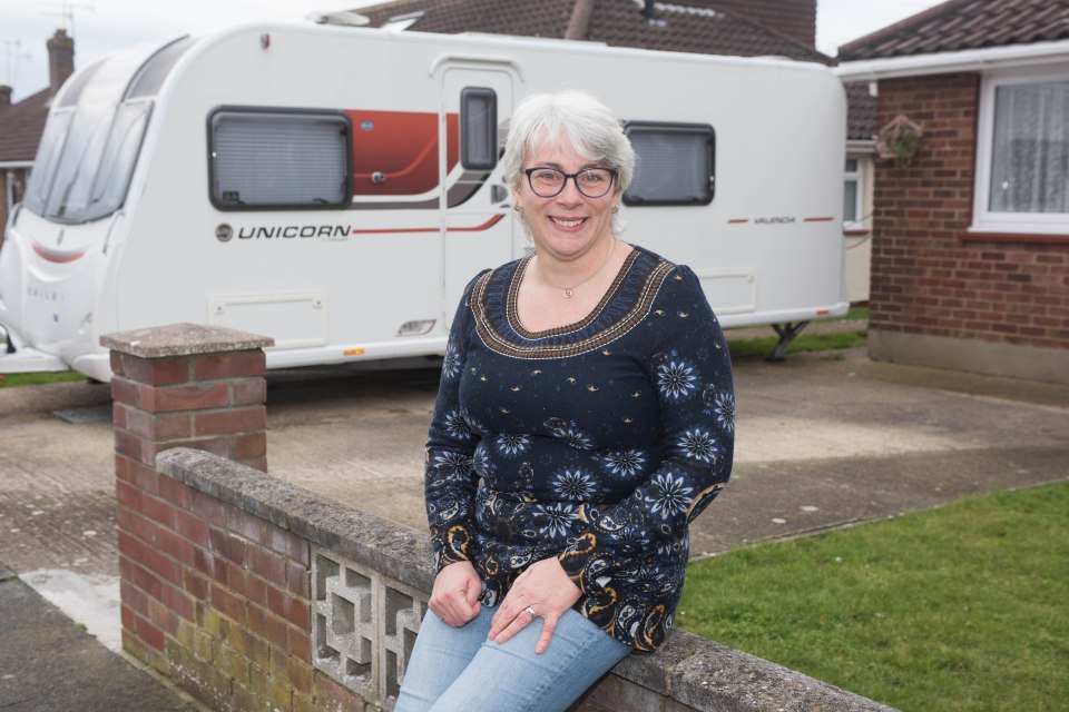 The mum-of-two and husband Paul are off to France in their caravan to enjoy some of the winnings