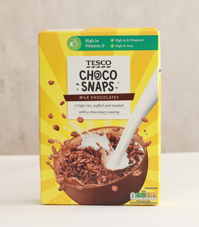 Tesco's choco snaps had one of the strangest flavours to them