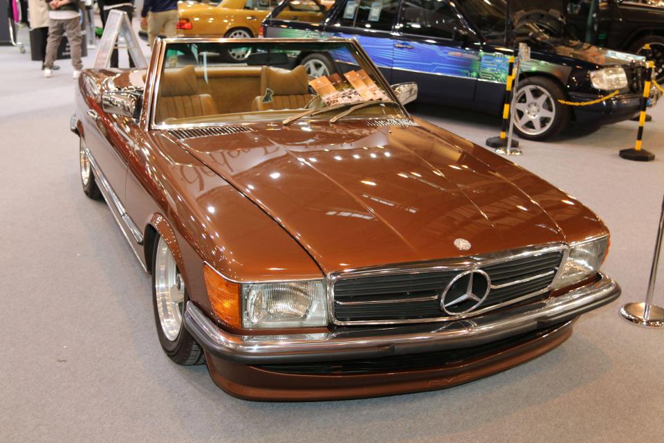 In 2023 he bought his 'dream car' - a 1979 Mercedes 350SL