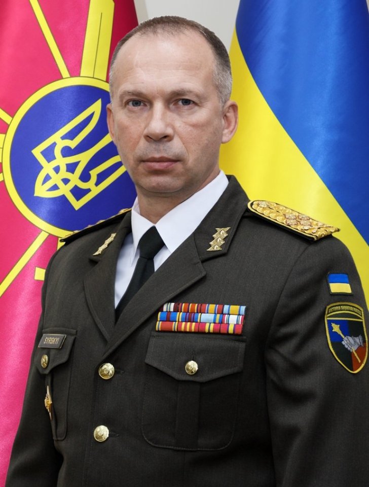 Syrski is Ukraine's new commander-in-chief