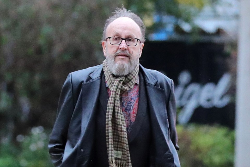 Hairy Bikers duo Dave Myers and Si King seen arriving at BBC Breakfast studios in Media CityUK Salford, for an appearance on BBC Breakfast. Pictured: Dave Myers Ref: SPL9993369 081123 NON-EXCLUSIVE Picture by: Splash News / SplashNews.com Splash News and Pictures USA: 310-525-5808 UK: 020 8126 1009 eamteam@shutterstock.com World Rights,