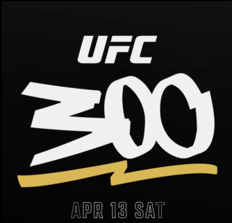 UFC 300 takes place in Las Vegas on April 13