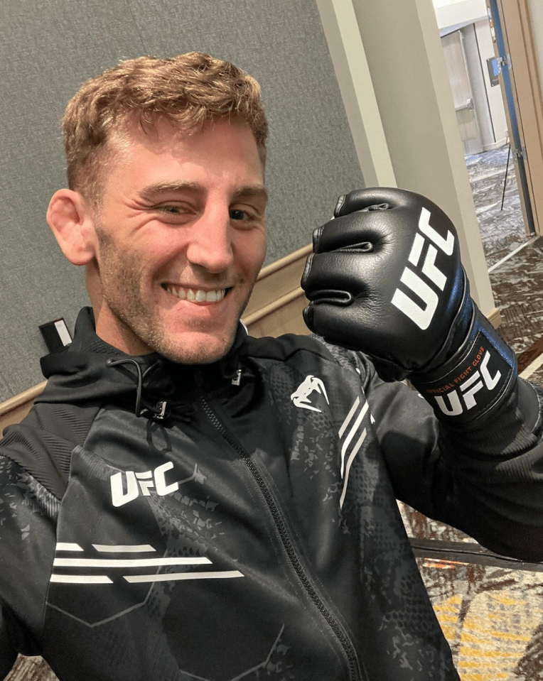 The 26-year-old welterweight had a long road to the promised land of MMA