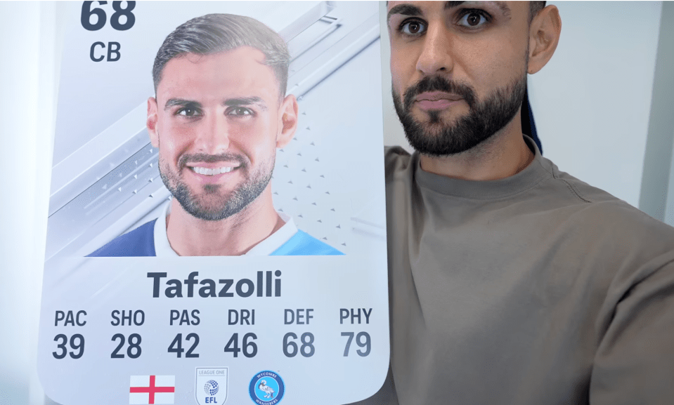 Tafazolli shares his disappointment with his FIFA ratings