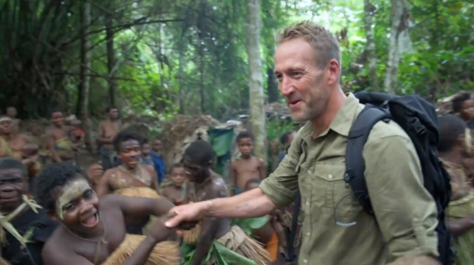 The adventurer is back on TV on Sunday night with his new Channel 5 series