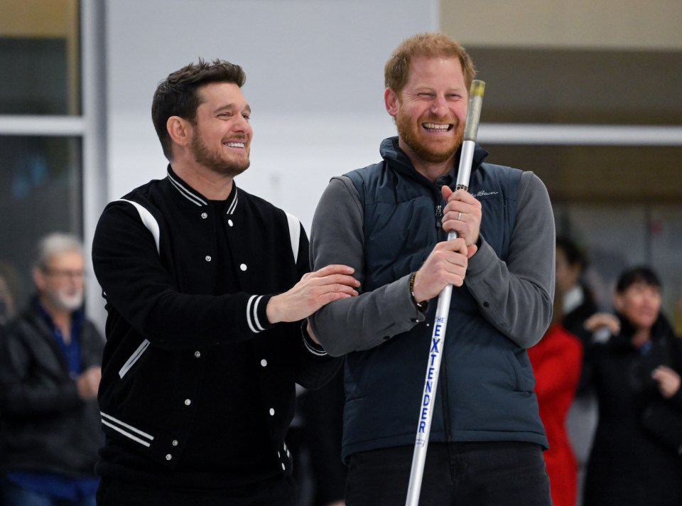 The Duke beat the artist at curling