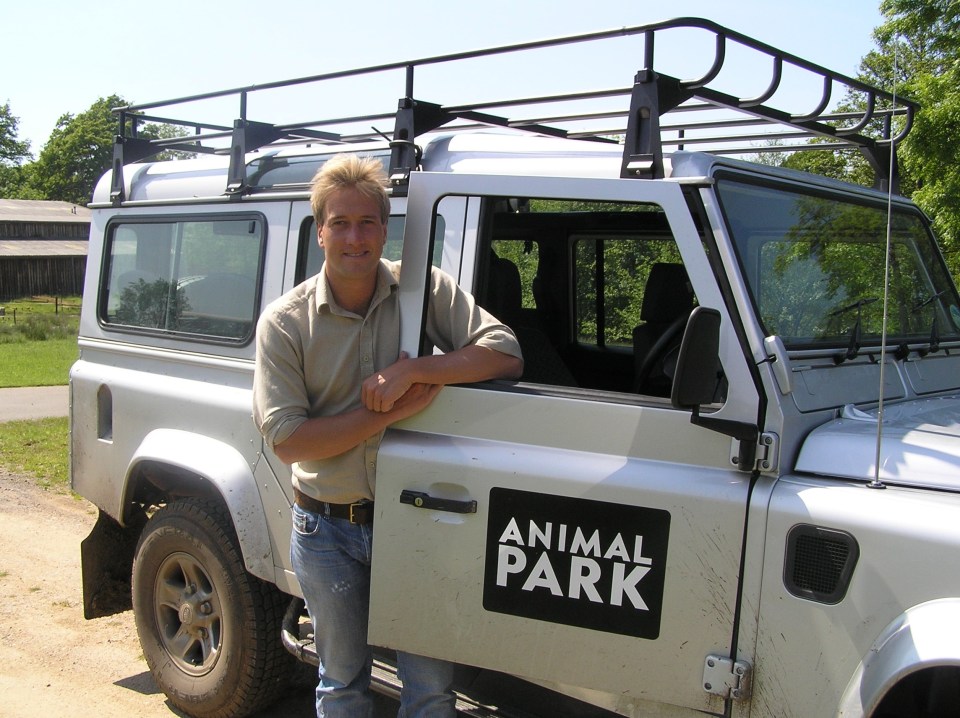 The Animal PArk Defender used for a decade of filming at Longleat Safari Park c. Ben Fogle