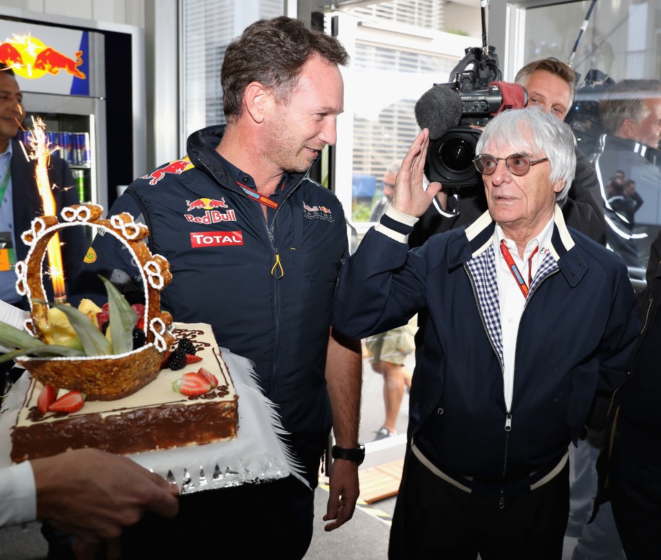 Ecclestone and Horner have been pals since 2005