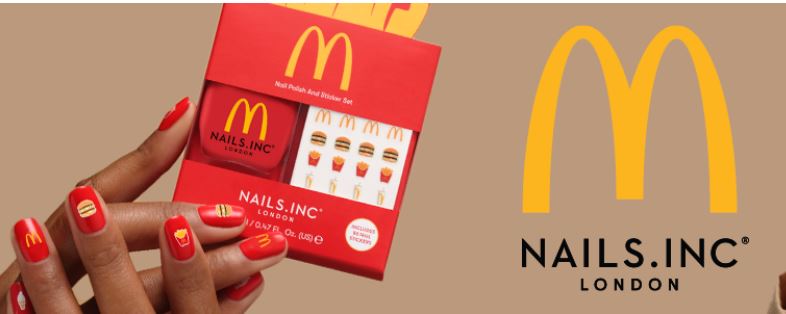 McDonald’s has launched a new range of beauty products that are inspired by its meals