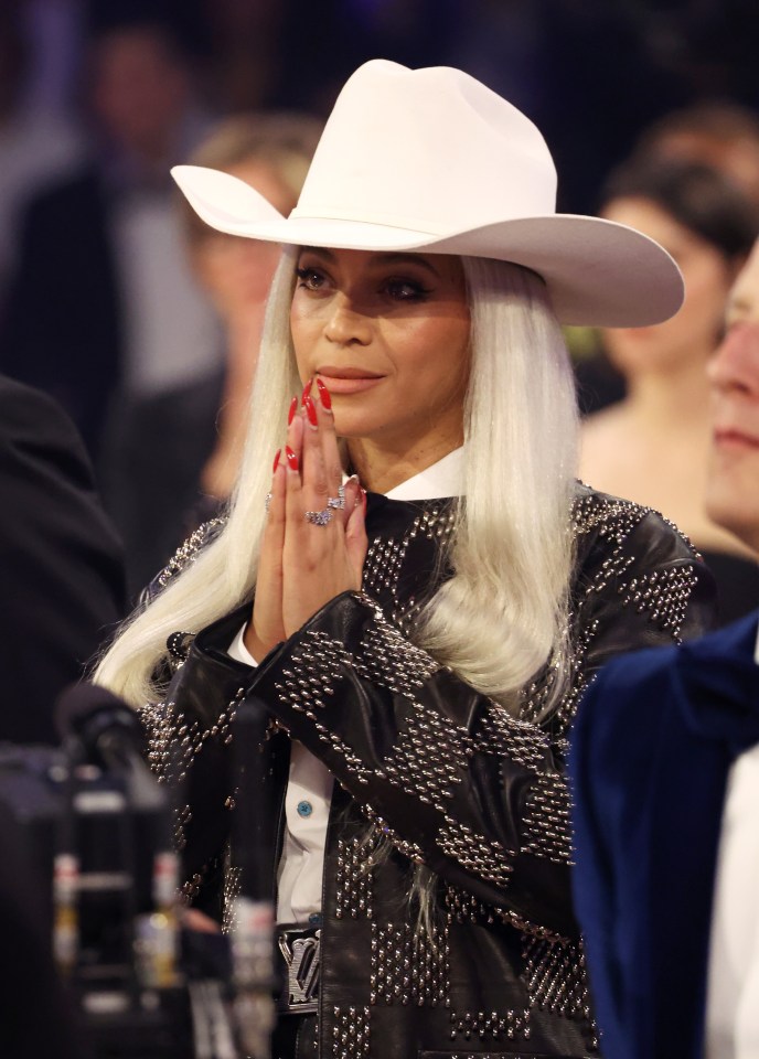 Beyonce… can’t even enjoy the Grammys without some maniacal man marching up on stage to bemoan the fact she didn’t win one