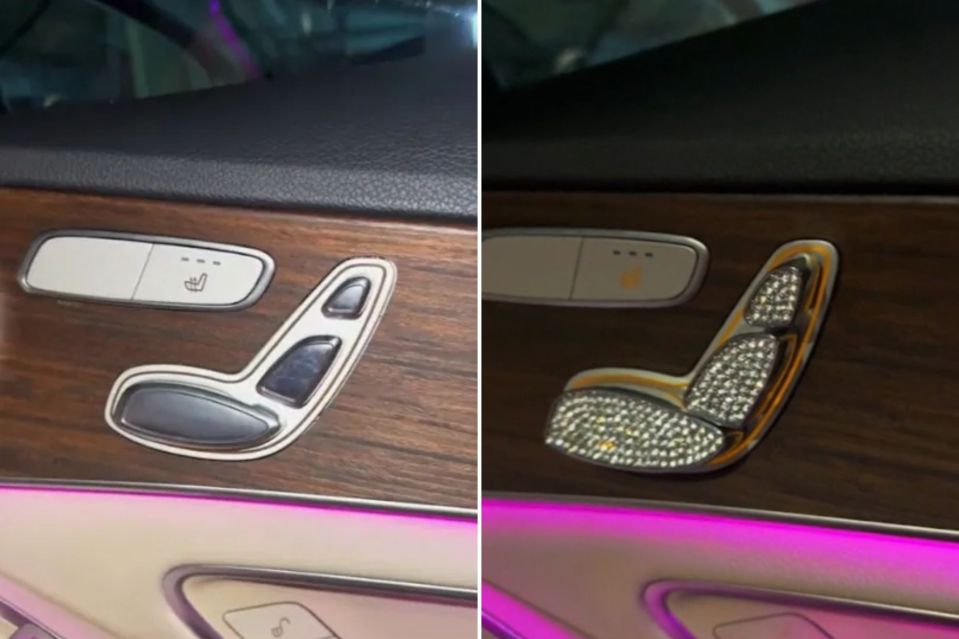 Even seat control got the shiny transformation