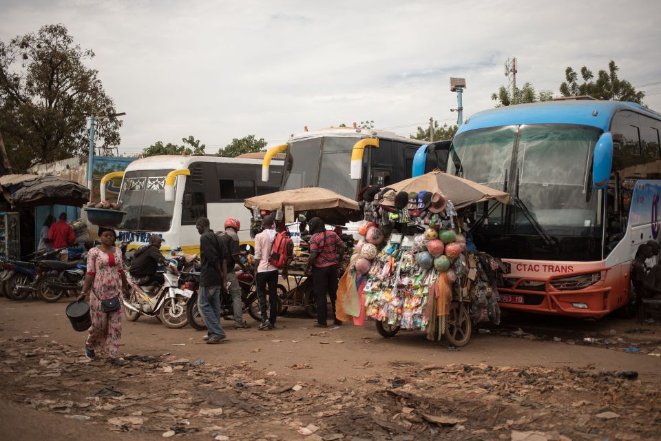 Bus crashes are common in Mali where vehicles are often in poor condition