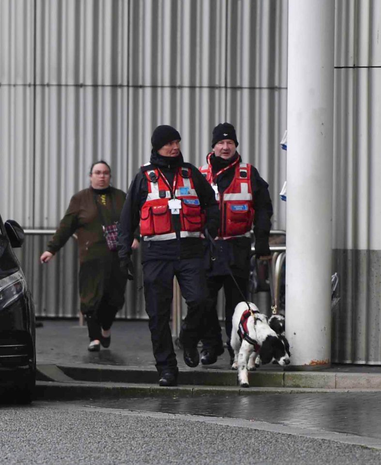 There was a high alert around the Manchester venue