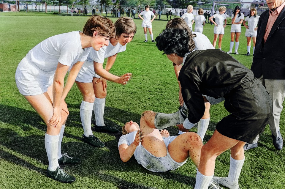 England players training with coach Pat Dunn in Mexico