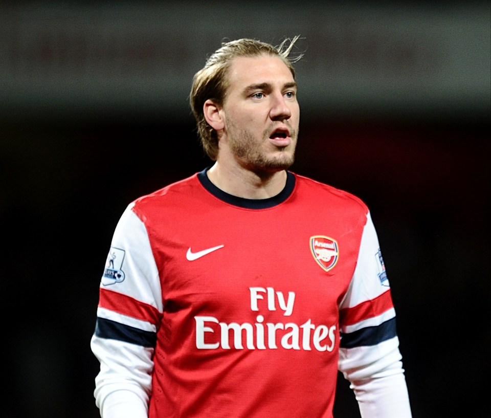 Bendtner signed the contract when he was at Copenhagen