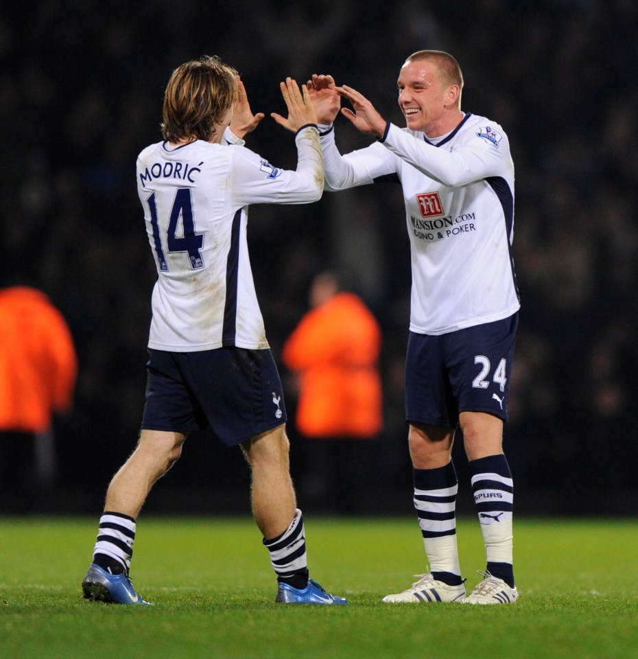 O'Hara played with Modric during his time at Tottenham