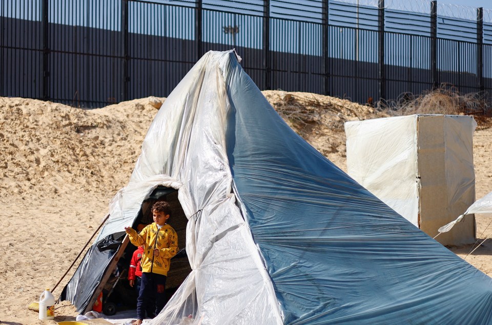 The majority of Gaza’s population has fled to Rafah where they are camped in makeshift tents at the border with Egypt