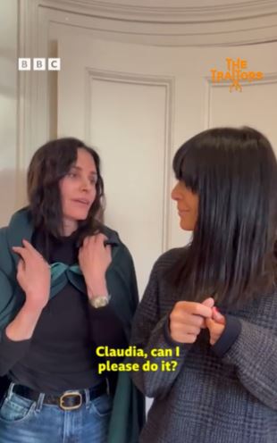 Claudia told her pal she cannot take part