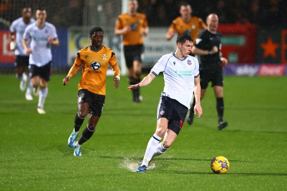 Cambridge’s clash with Bolton was called off after just nine minutes