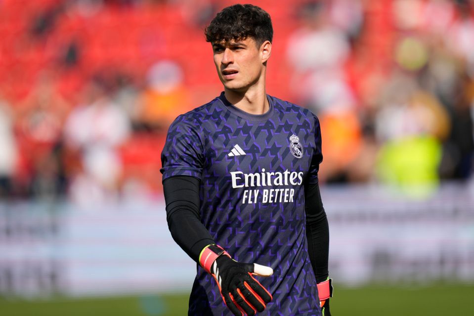 Kepa Arrizabalaga is unlikely to stay at Real Madrid