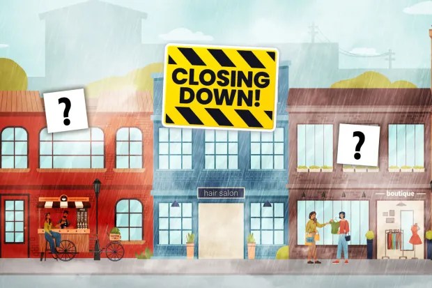 Three major retailers are closing five stores between them before the end of February