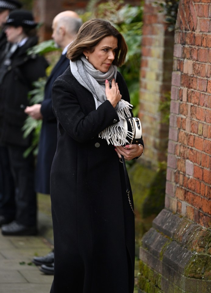 GMB colleague Susanna Reid attended Derek's funeral