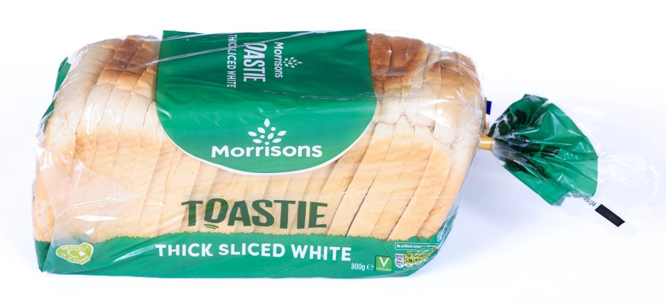 Morrisons slices were thinner and smaller than most but healthier as a result