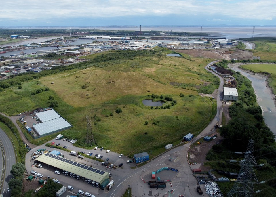 The landfill site where James Howells wants to dig to find the valuable hard drive