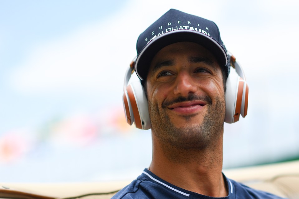 Daniel Ricciardo replaced Nyck de Vries at AlphaTauri midway through the 2023 season