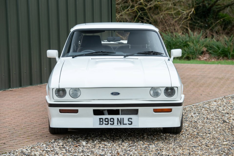 The Ford Capri has been immaculately rebuilt and is expected to fetch up to £50,000 at auction