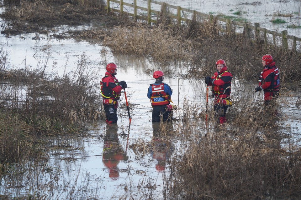 Search teams are still scouring the area for the missing two-year-old boy